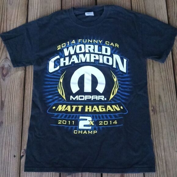 Gildan men's vintage drag racing t shirt size S - Picture 1 of 12